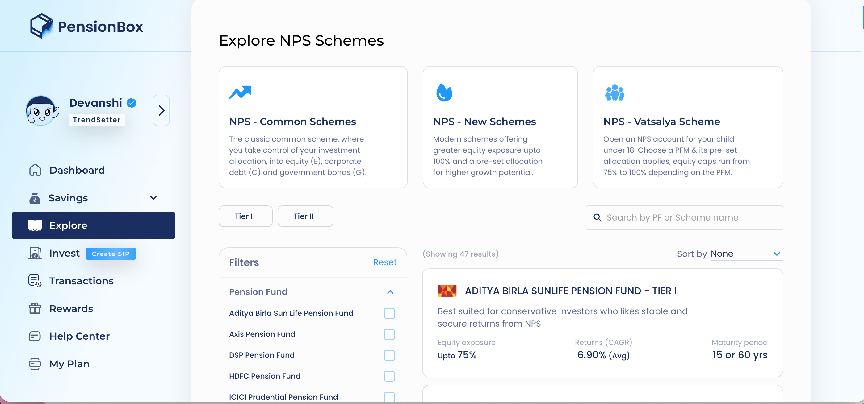 List of registered Pension Fund Managers in NPS